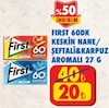 Şok 8 Kasım 2025 Kataloğu First Sensations Keskin Nane Aromalı 27 gr Sakız