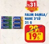 Şok 22 Kasım 2025 Kataloğu Falım Damla Sakızı Aromalı Şekersiz Sakız 7 gr 3'lü