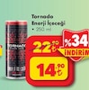 Şok 10 Aralık 2025 Kataloğu Tornado Enerji İçeceği 250 ml