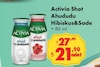 Şok 11 Şubat 2026 Kataloğu Activia Ahududu ve Hibiskuslu Shot 80 ml