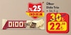 Şok 28 Mart 2026 Kataloğu Ülker Dido Trio Beyaz Sütlü Bitter Çikolatalı Gofret 36.5 gr