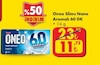 Şok 30 Mayıs 2026 Kataloğu Oneo Slims 60 Dakika Ferahlık 14 gr Sakız