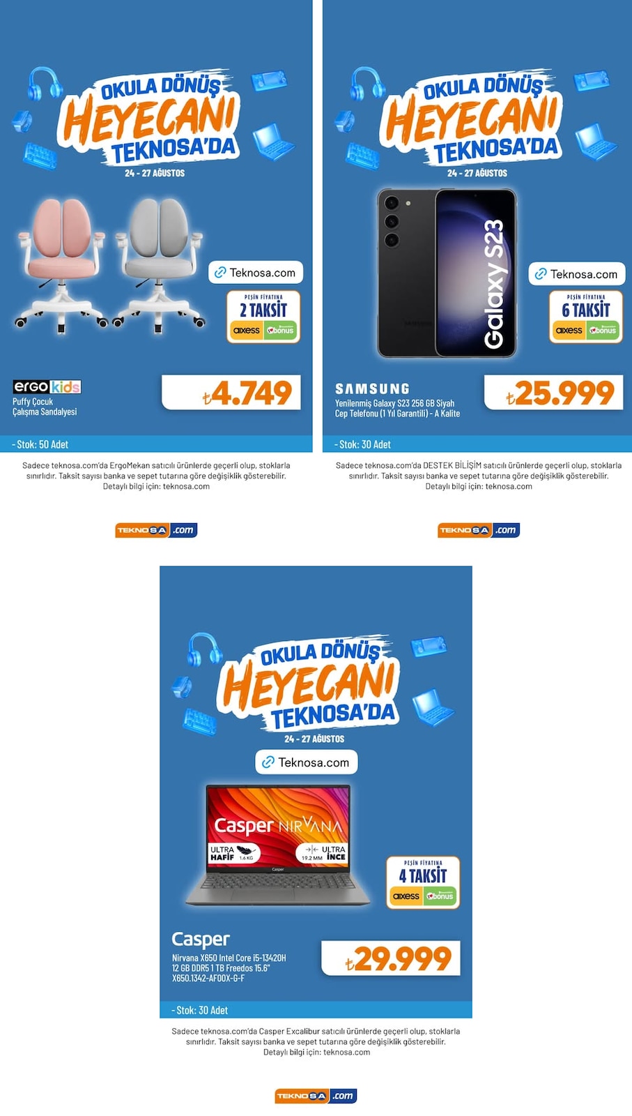 Teknosa kataloğu