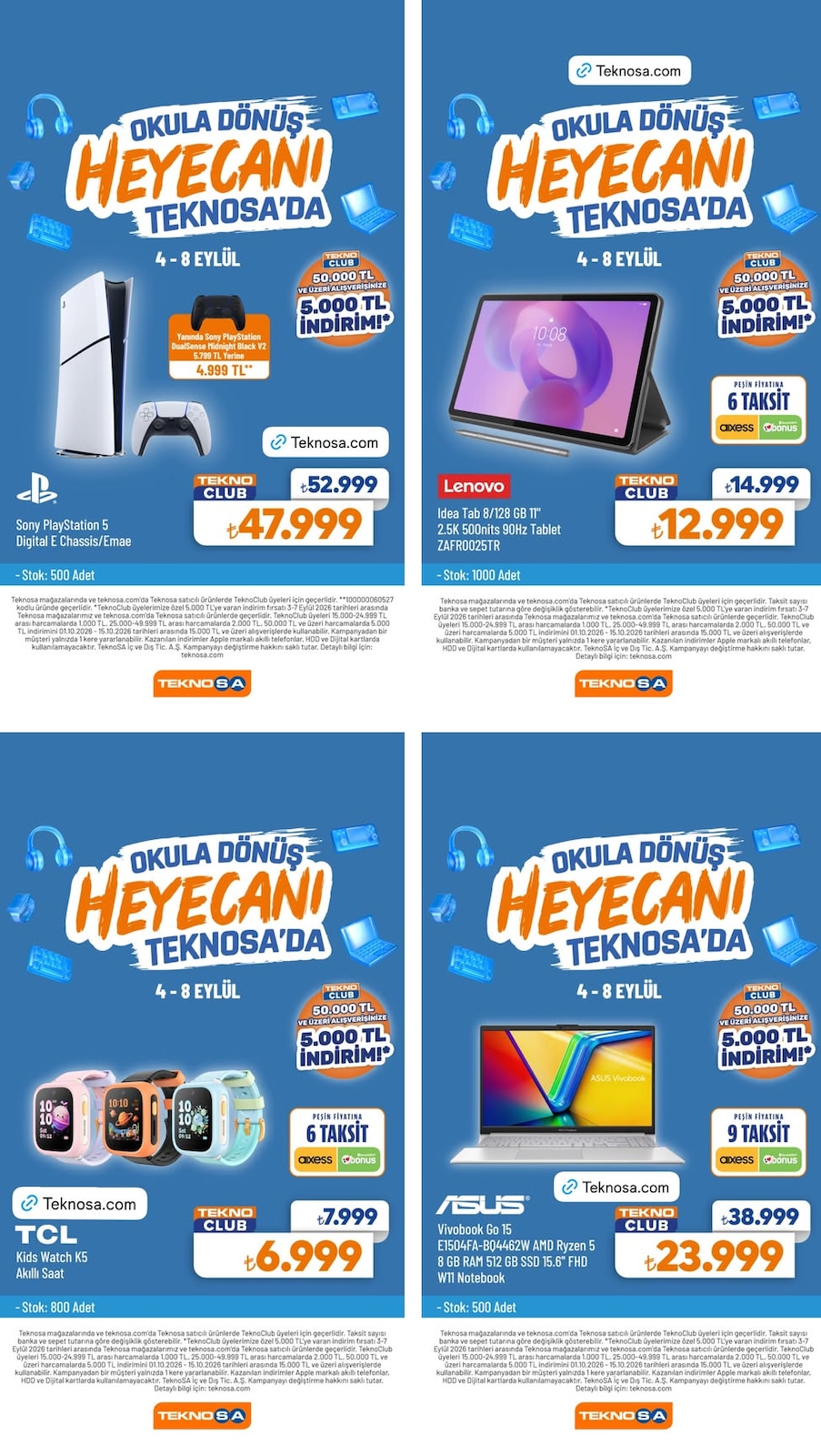 Teknosa kataloğu