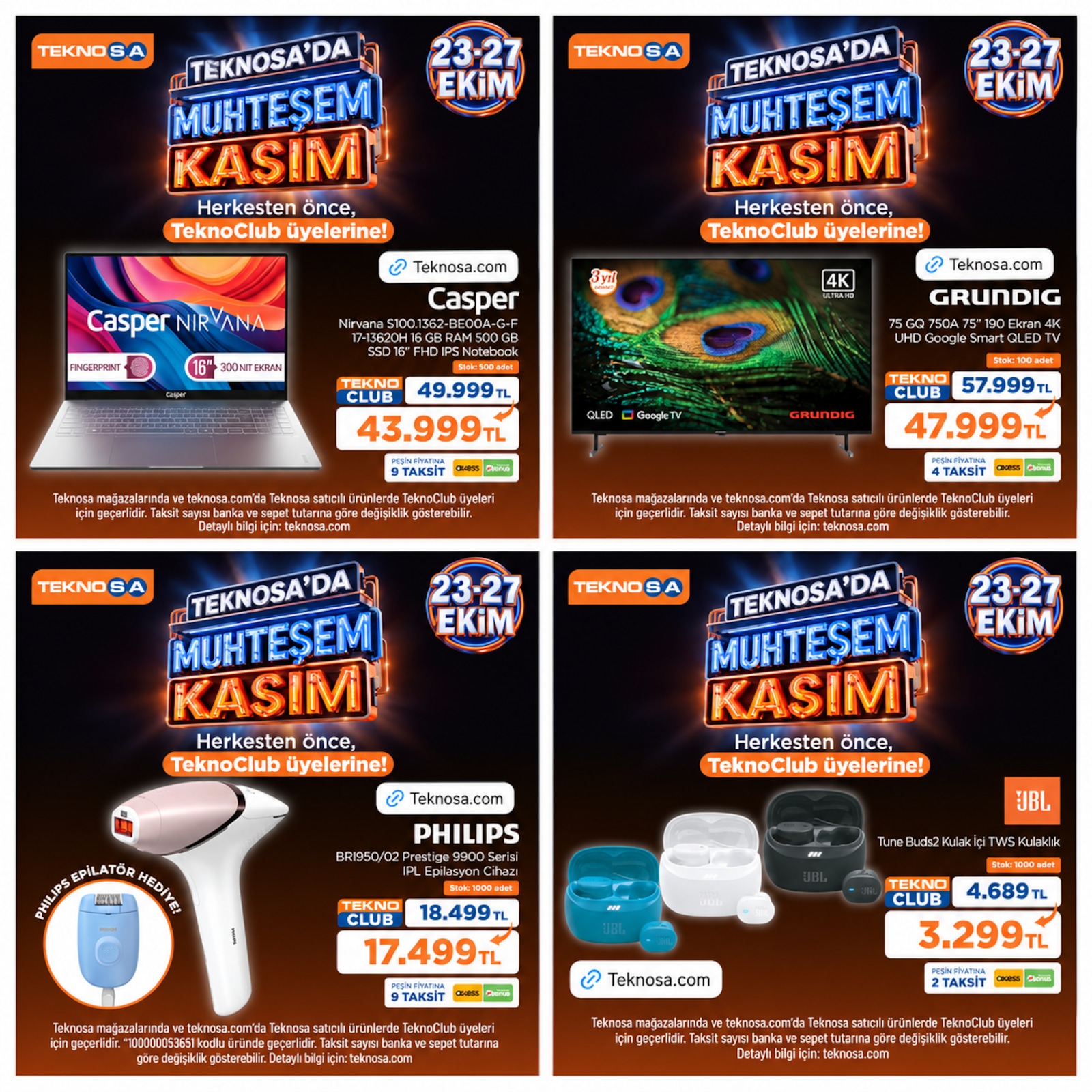 Teknosa kataloğu