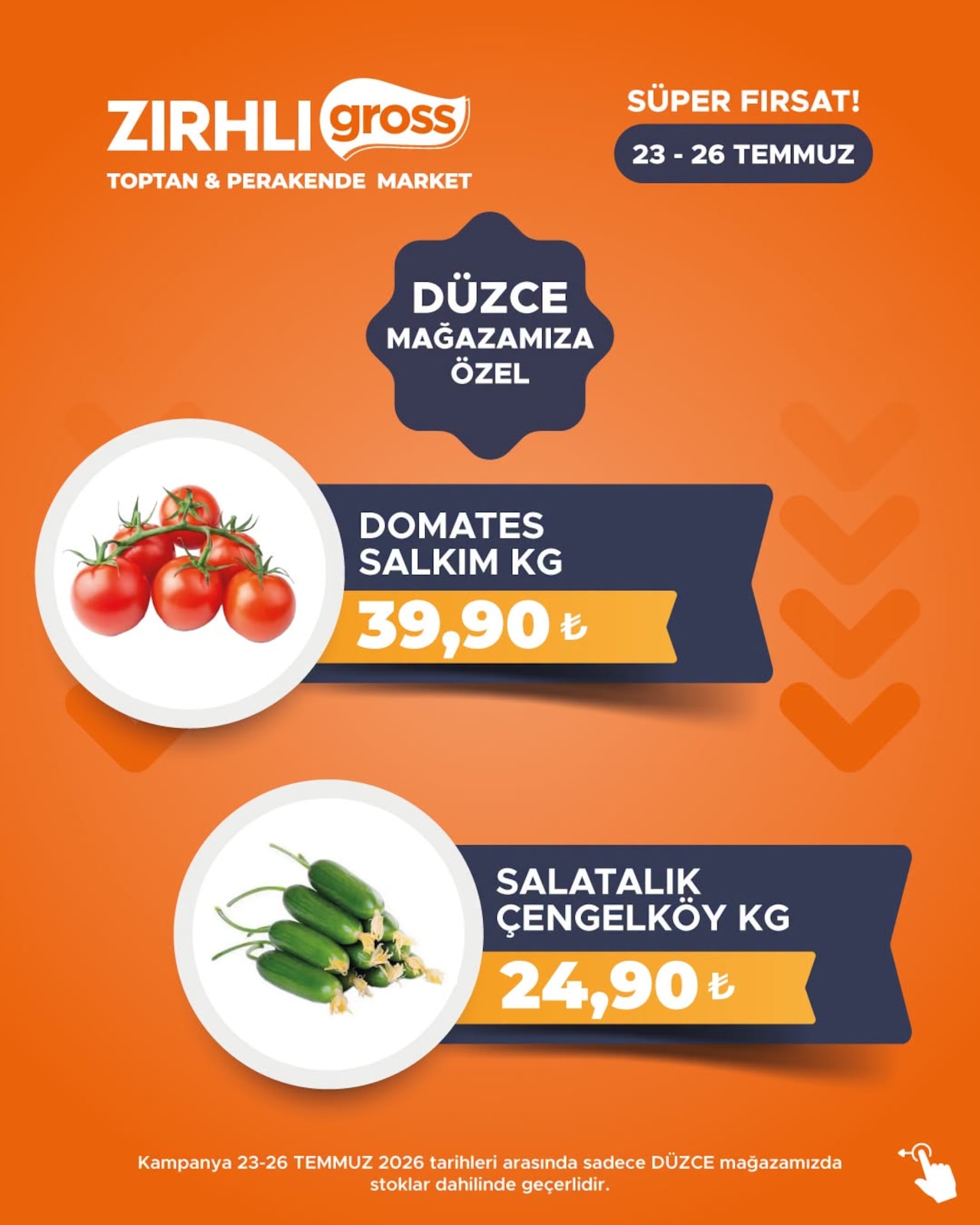Zırhlı 23 Temmuz 2026 İndirim Kataloğu
