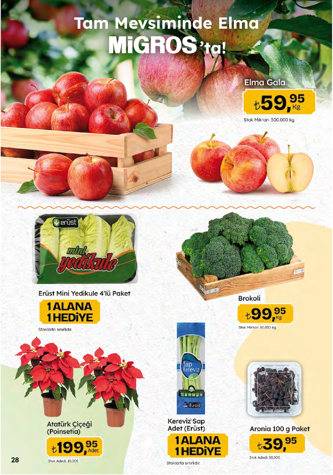 Migros katalog sayfa 28