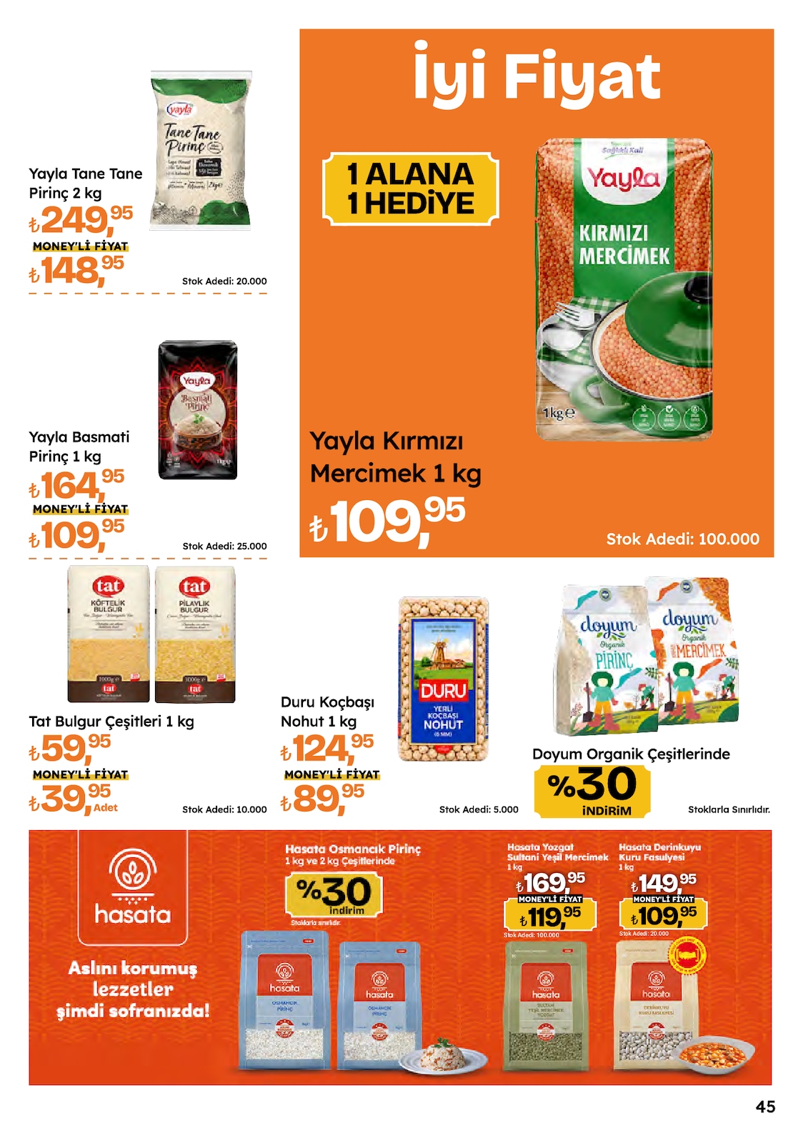 Migros katalog sayfa 45