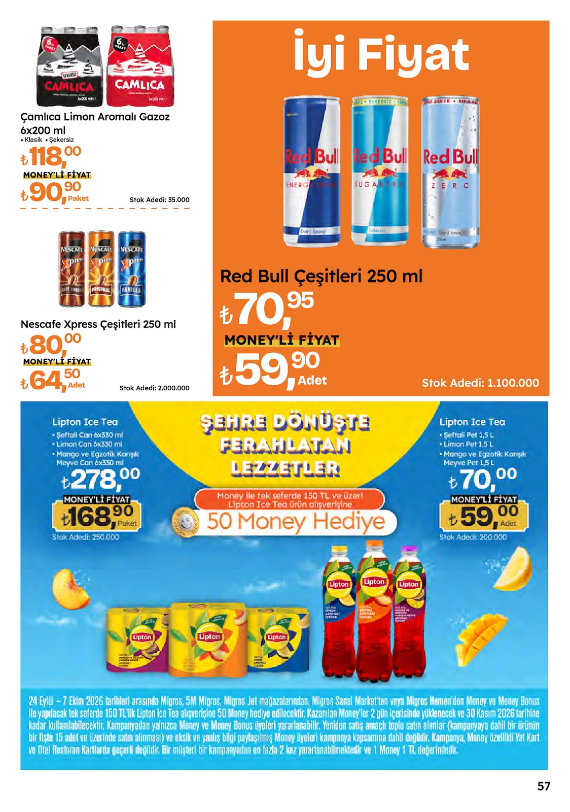 Migros katalog sayfa 57