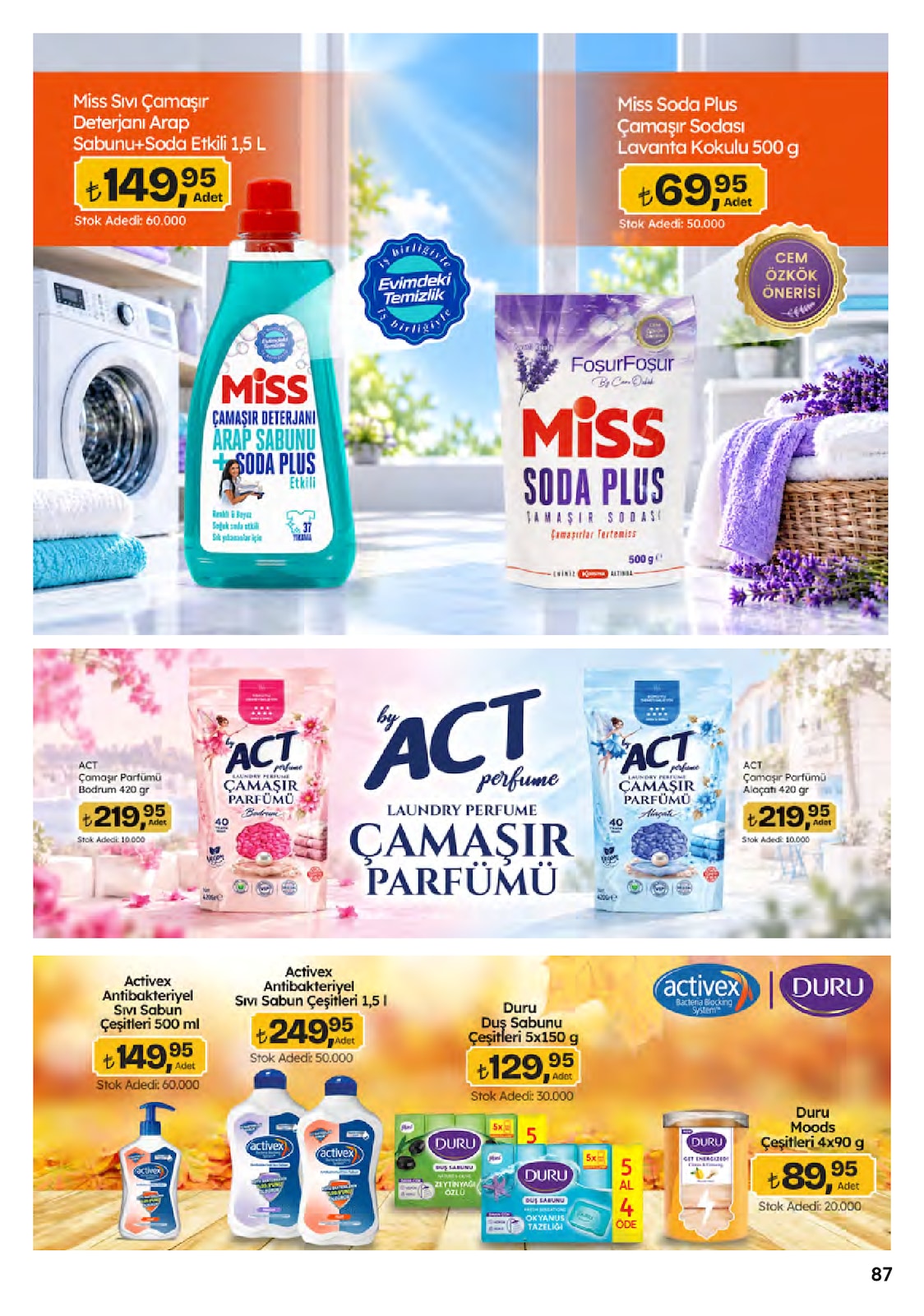 Migros katalog sayfa 87