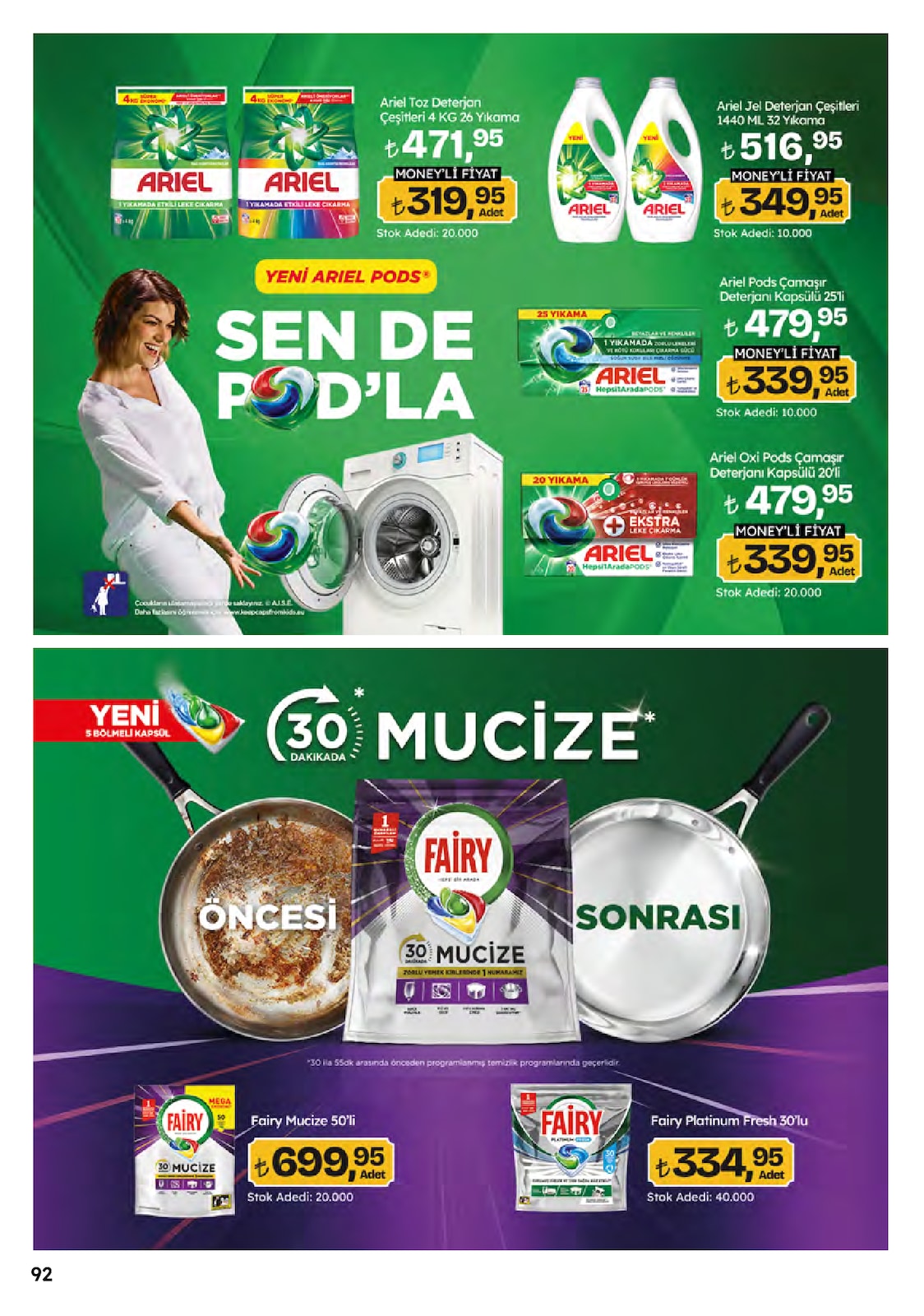 Migros katalog sayfa 92