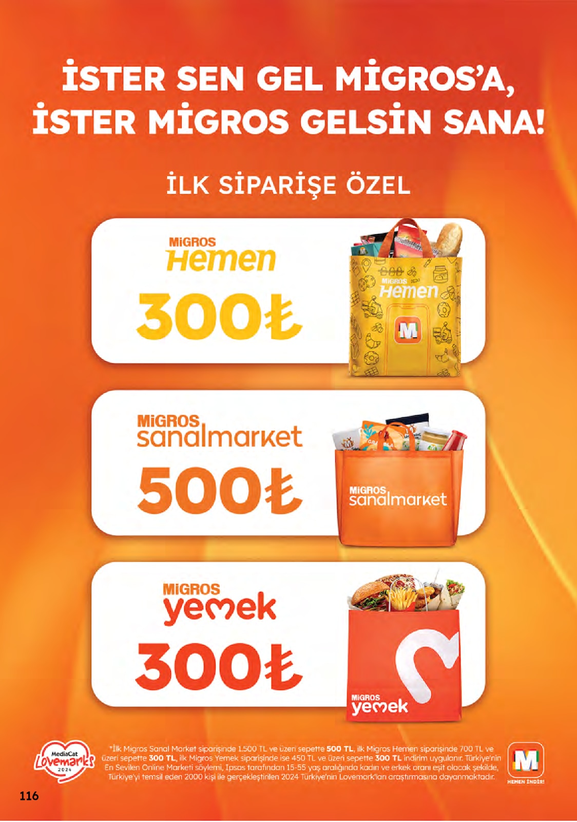 Migros katalog sayfa 116