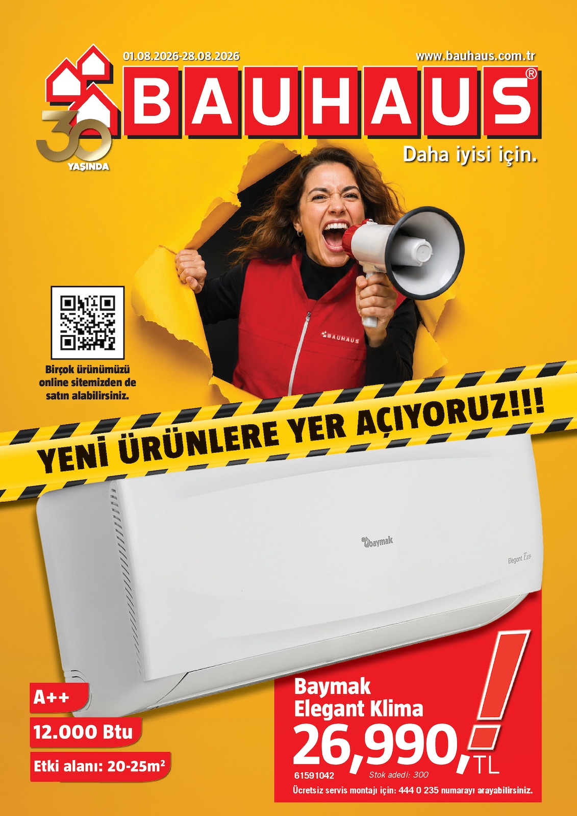 Bauhaus 1 Ağustos 2026 İndirim Kataloğu