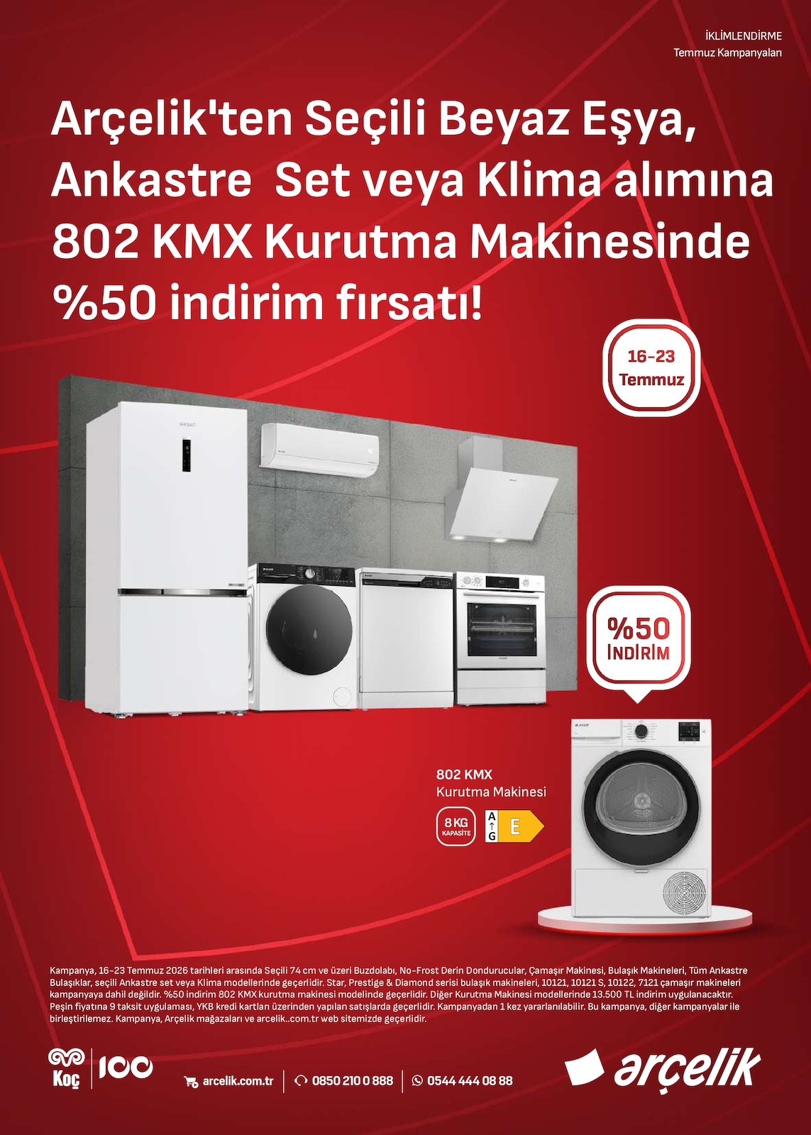 Arçelik 16 Temmuz 2026 Aktüel Katalog