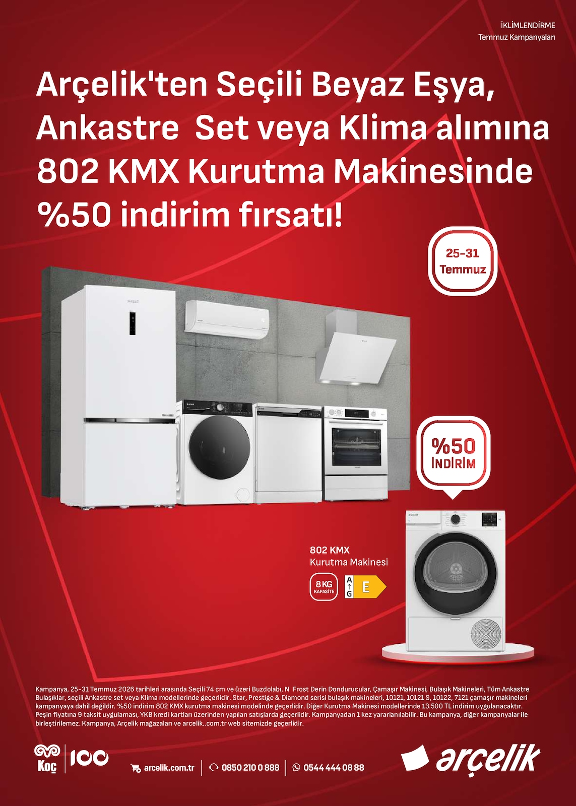 Arçelik 25 Temmuz 2026 Aktüel Katalog