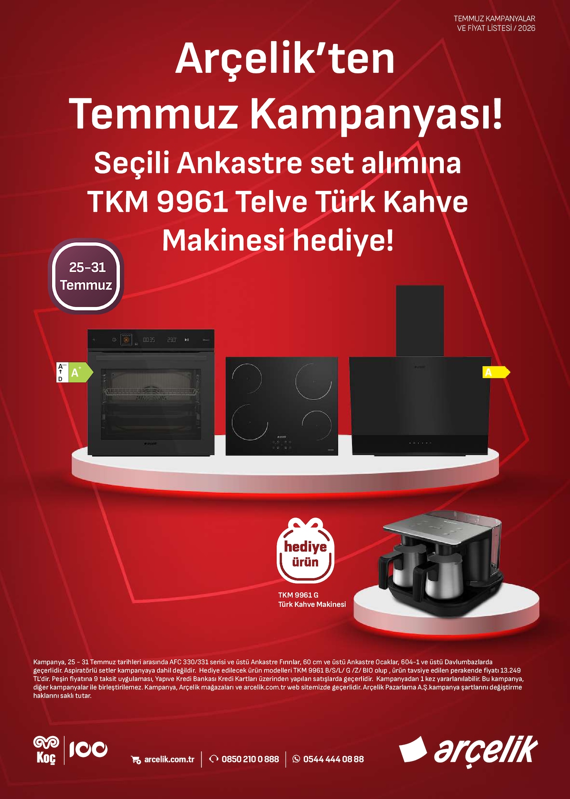 Arçelik 25 Temmuz 2026 Aktüel Katalog