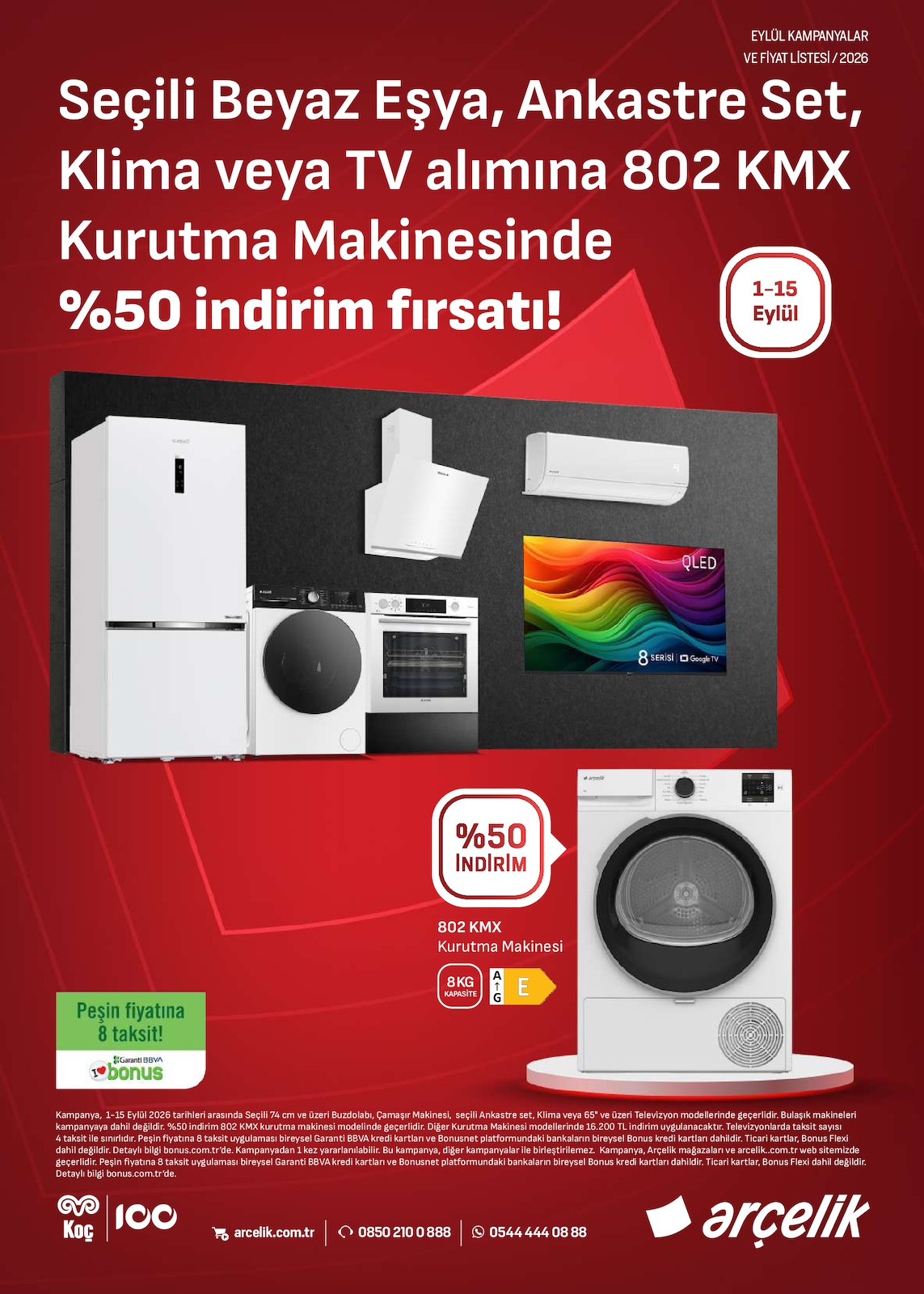 Arçelik 1 Eylül 2026 Aktüel Katalog
