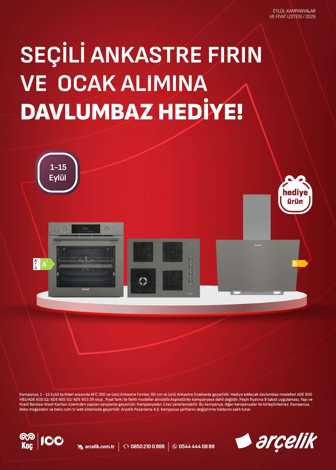 Arçelik 1 Eylül 2026 Aktüel Katalog