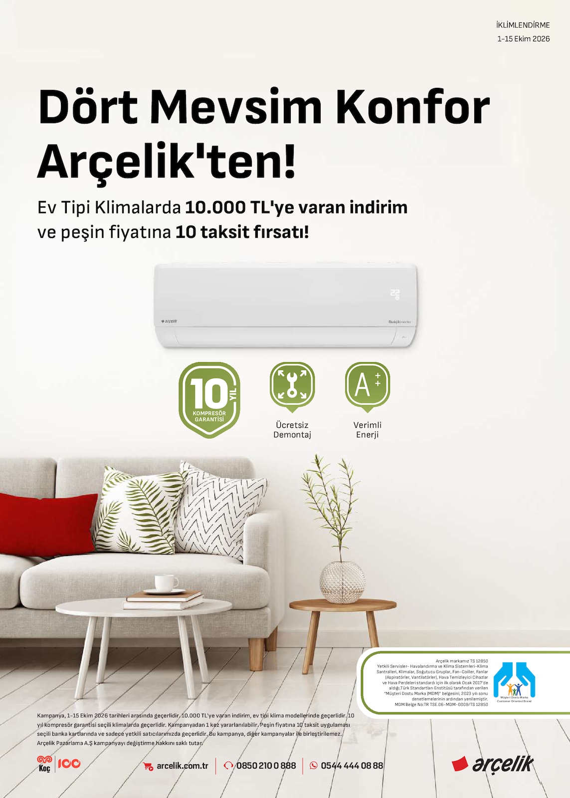 Arçelik 1 Ekim 2026 Aktüel Katalog