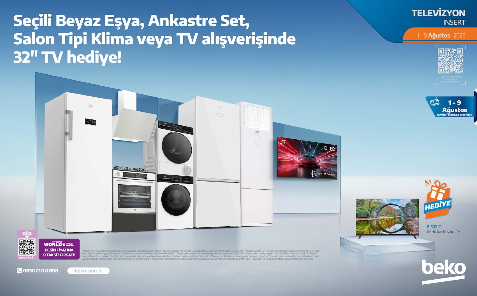 Beko 1 Ağustos 2026 Teknoloji Kataloğu