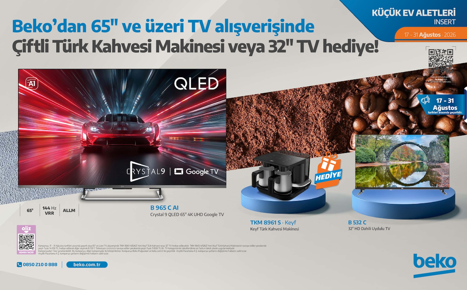Beko 17 Ağustos 2026 Aktüel Katalog