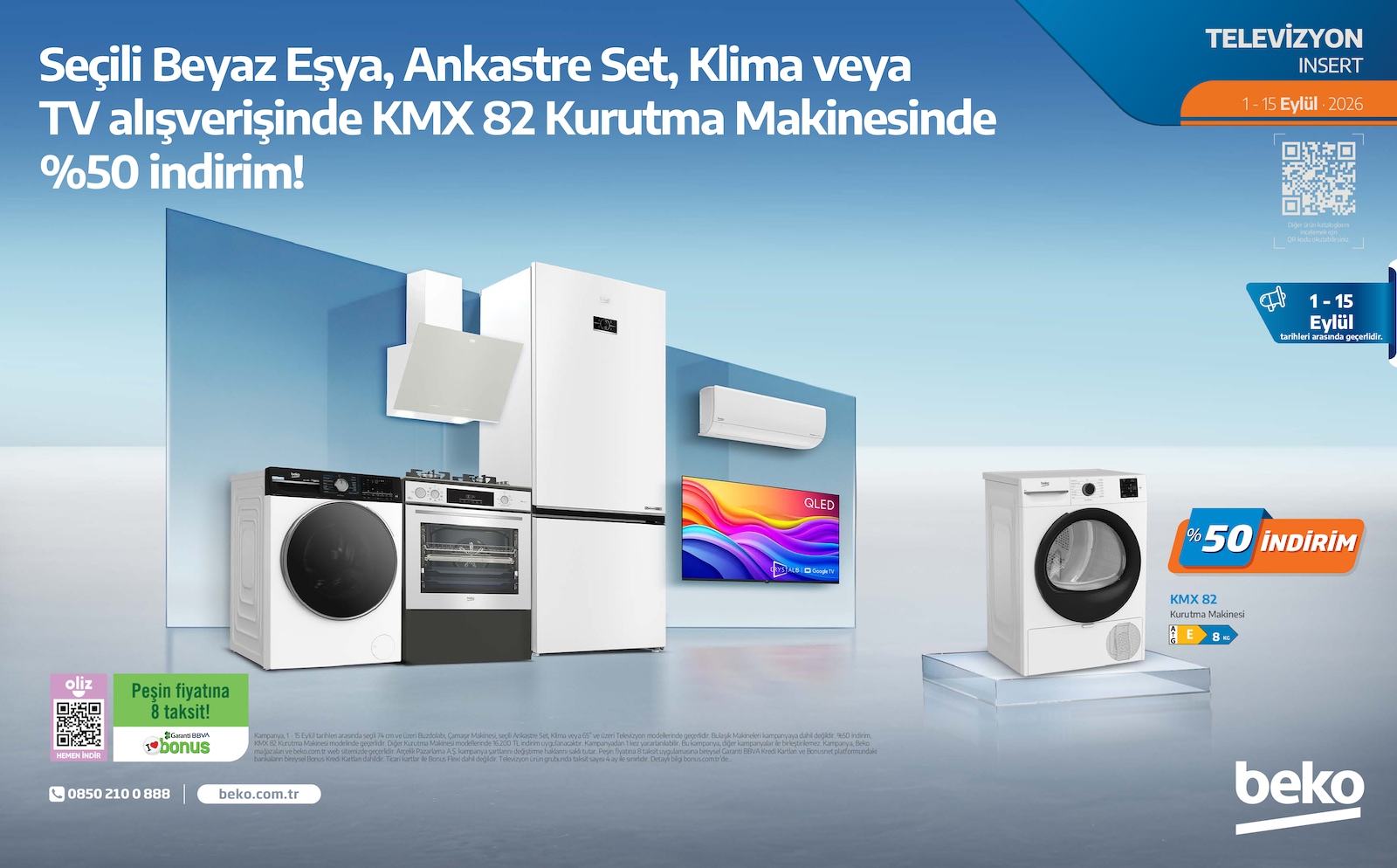 Beko 1 Eylül 2026 Teknoloji Kataloğu