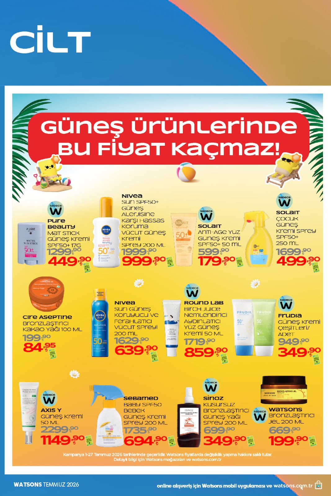 Watsons 1 Temmuz 2026 Aktüel Kataloğu - sayfa 17