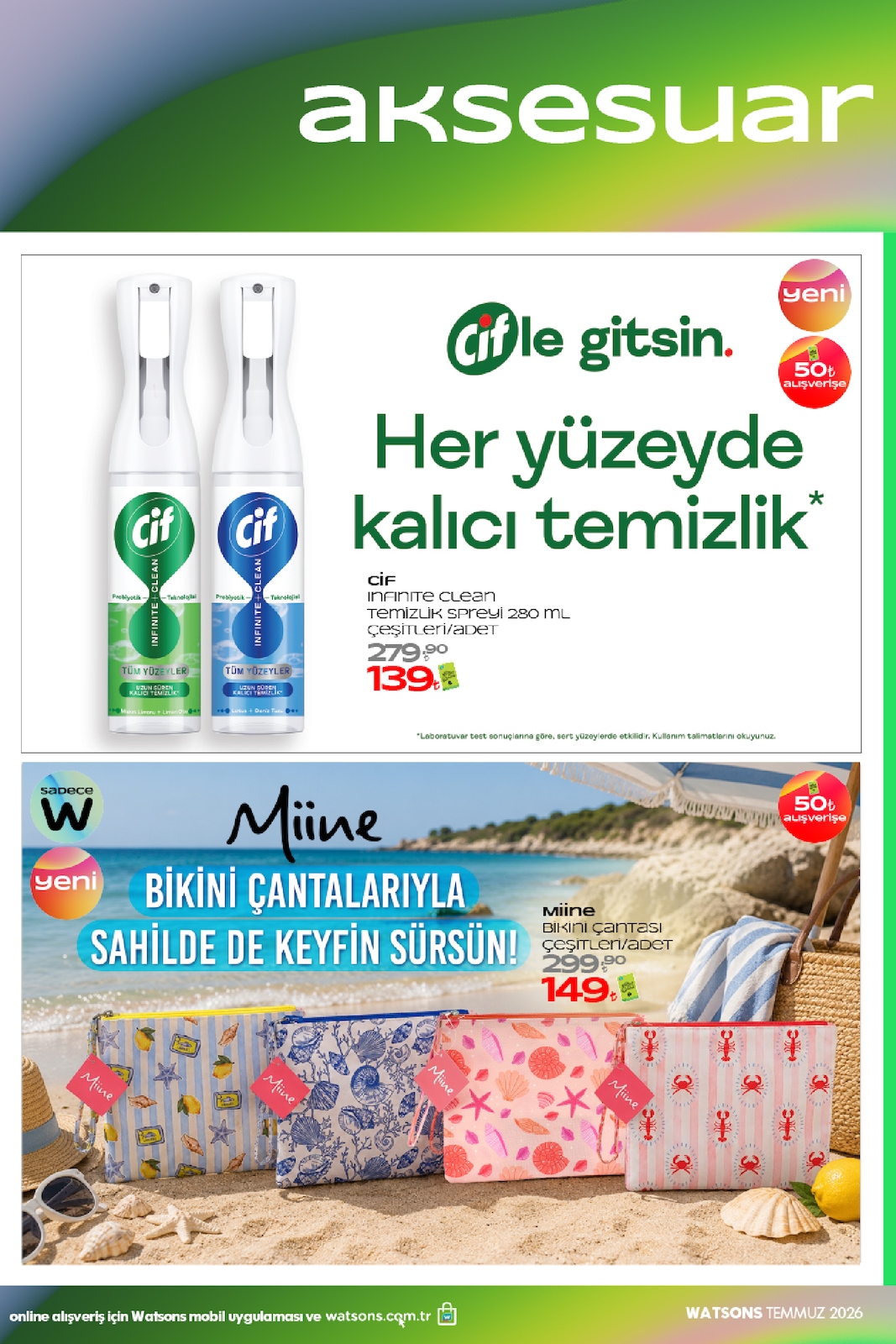 Watsons 1 Temmuz 2026 Aktüel Kataloğu - sayfa 44