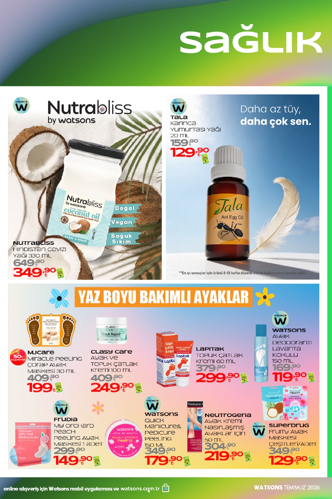 Watsons 1 Temmuz 2026 Aktüel Kataloğu - sayfa 46