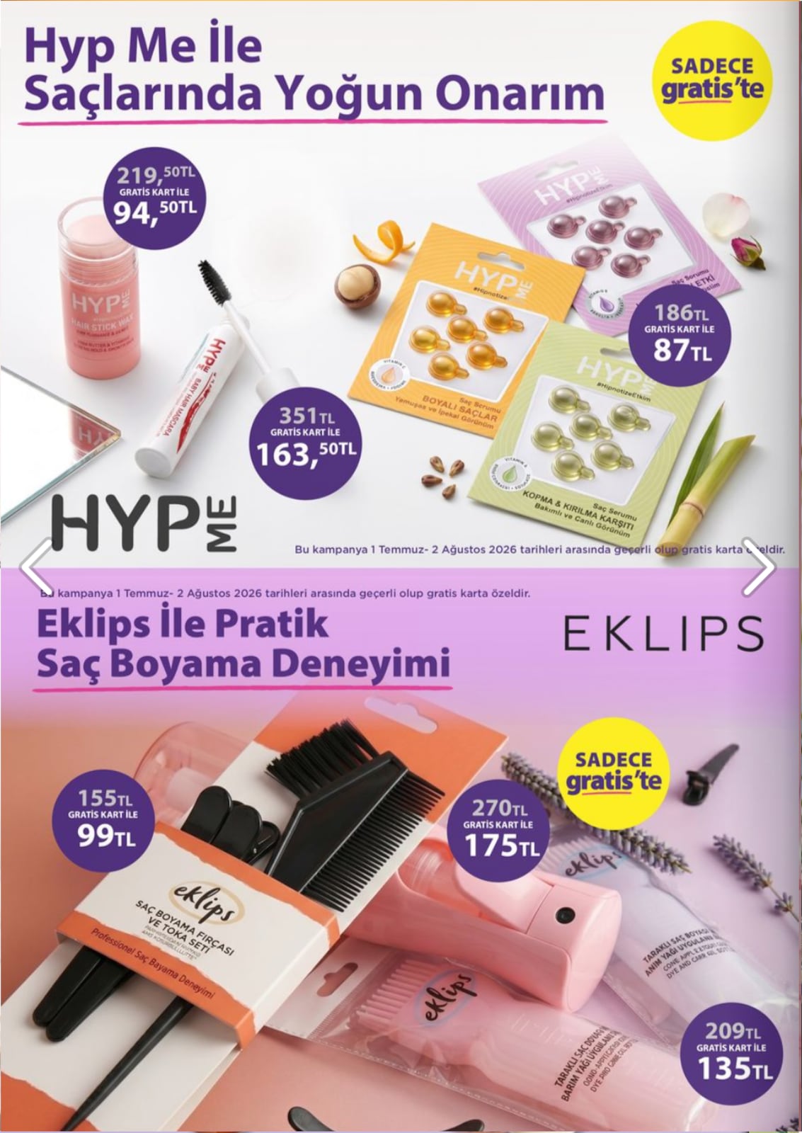 Gratis 1 Temmuz 2026 Aktüel Kataloğu - sayfa 40