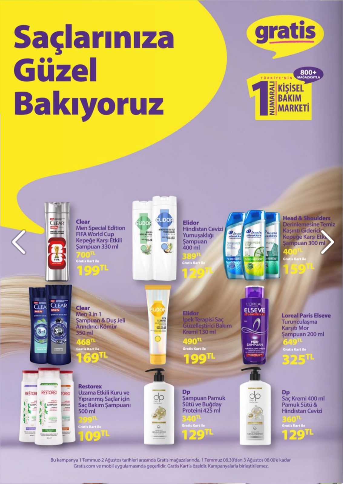 Gratis 1 Temmuz 2026 Aktüel Kataloğu - sayfa 8