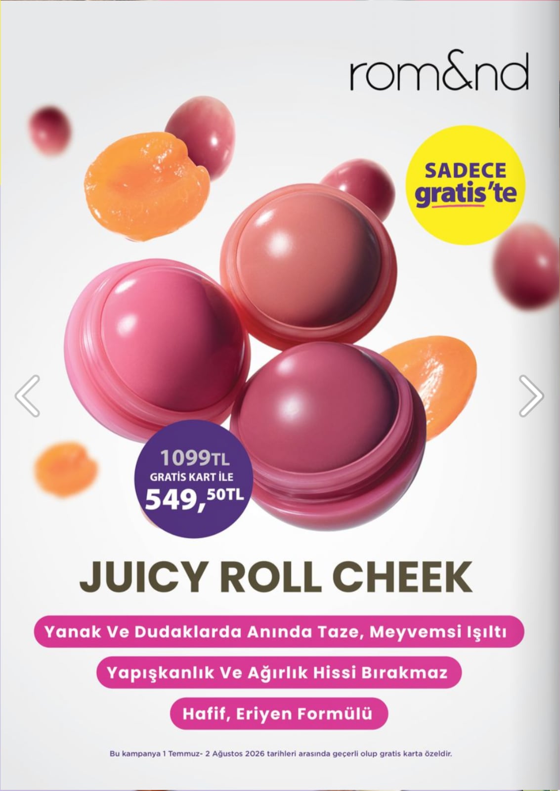 Gratis 1 Temmuz 2026 Aktüel Kataloğu - sayfa 20