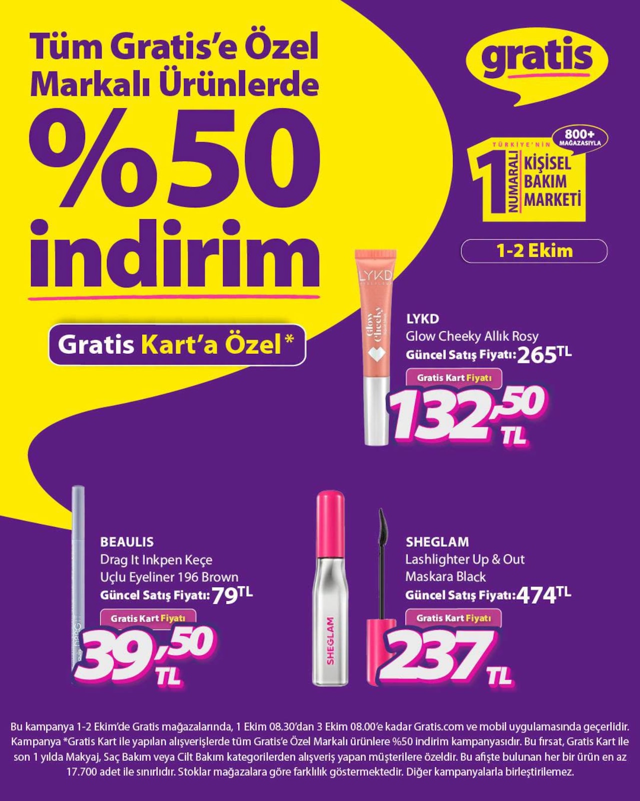 Gratis 1 Ekim 2026 Instagram Fırsatları