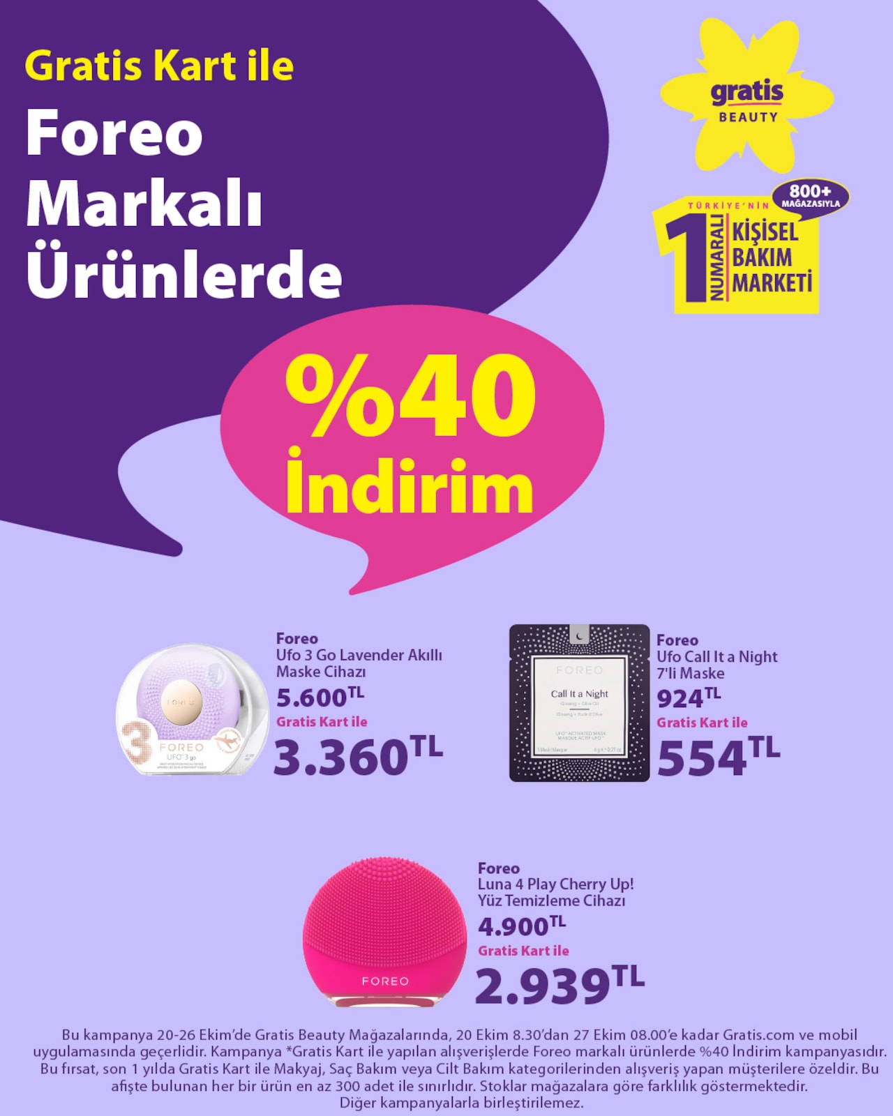 Gratis 20 Ekim 2026 Facebook Fırsatları