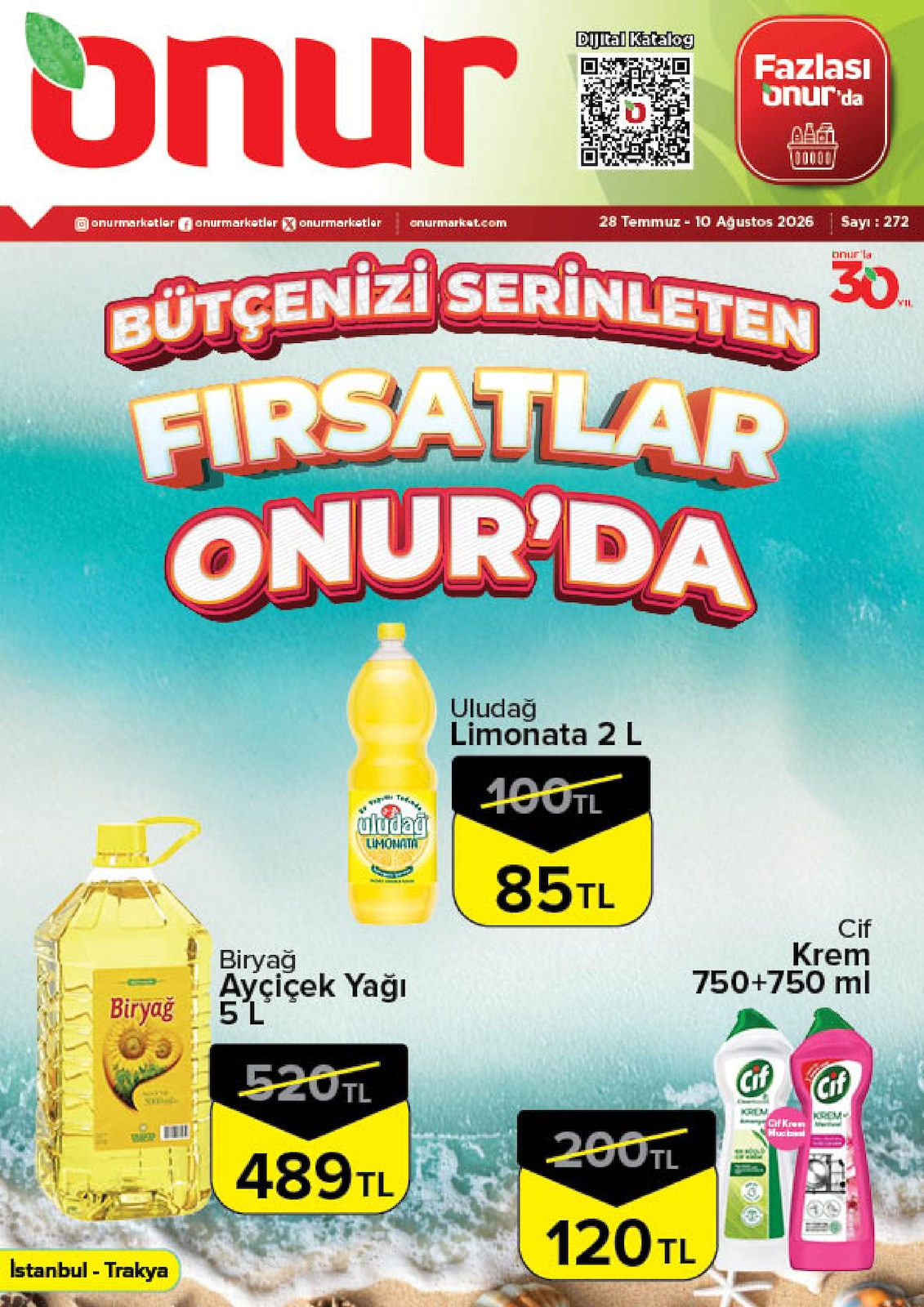 Onur Market 28 Temmuz 2026 Et ve Kasap İndirimleri