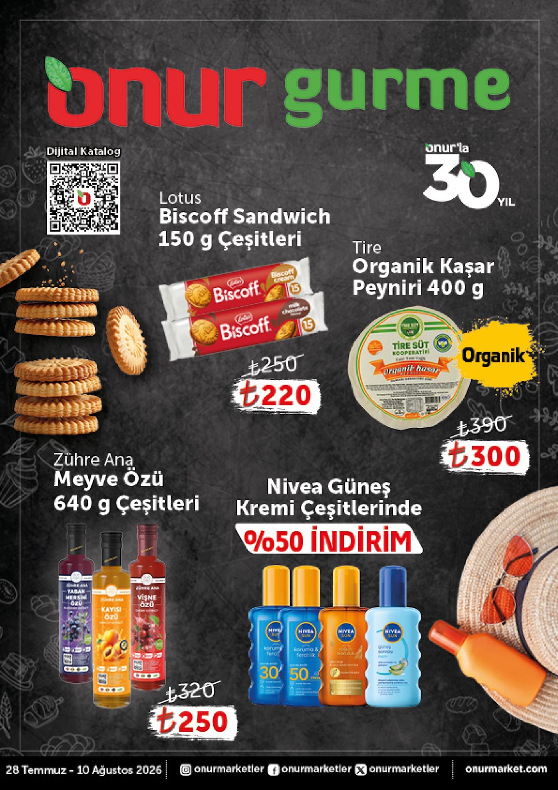 Onur Market 28 Temmuz 2026 İndirim Kataloğu