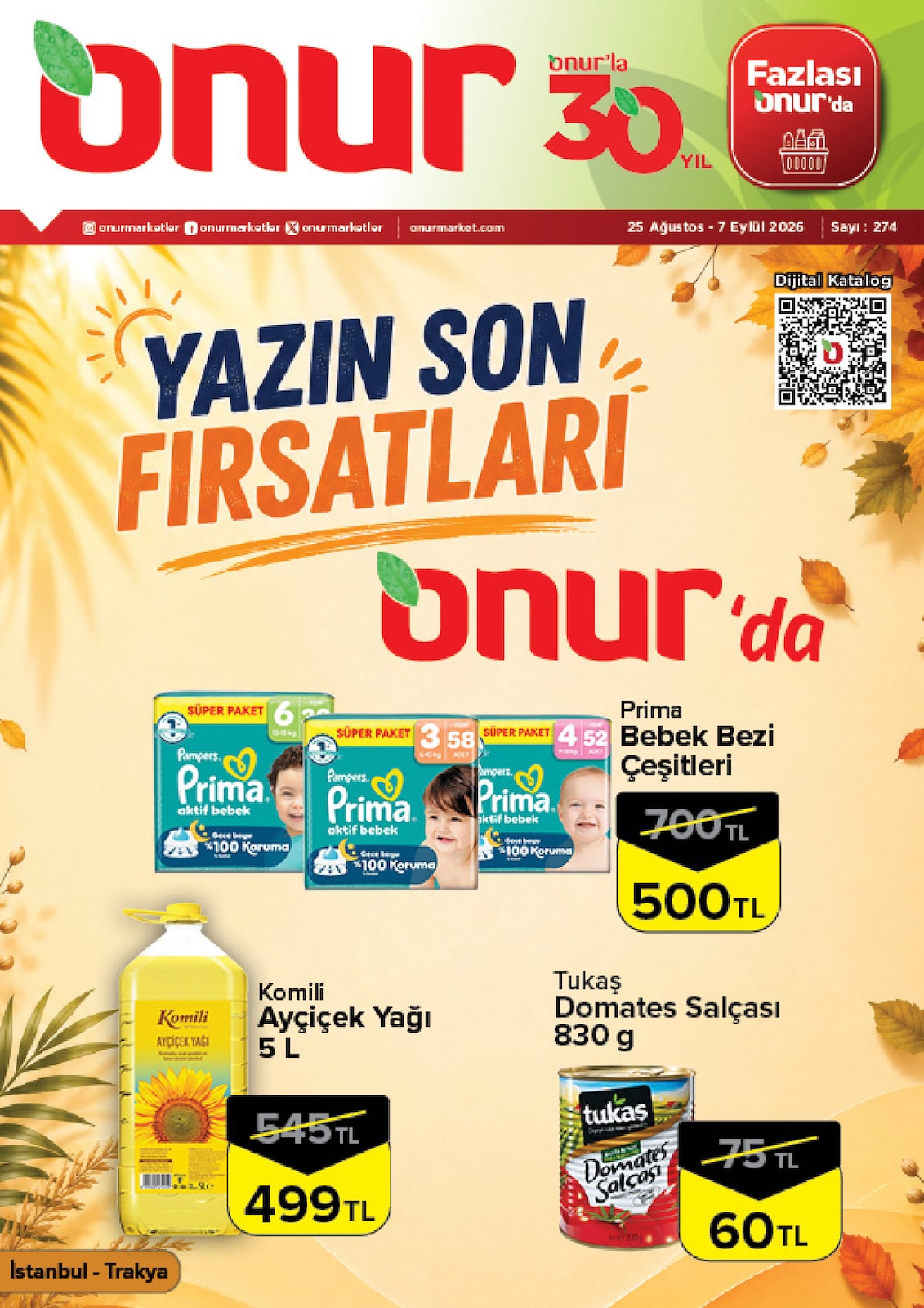 Onur Market 25 Ağustos 2026 Et ve Kasap İndirimleri