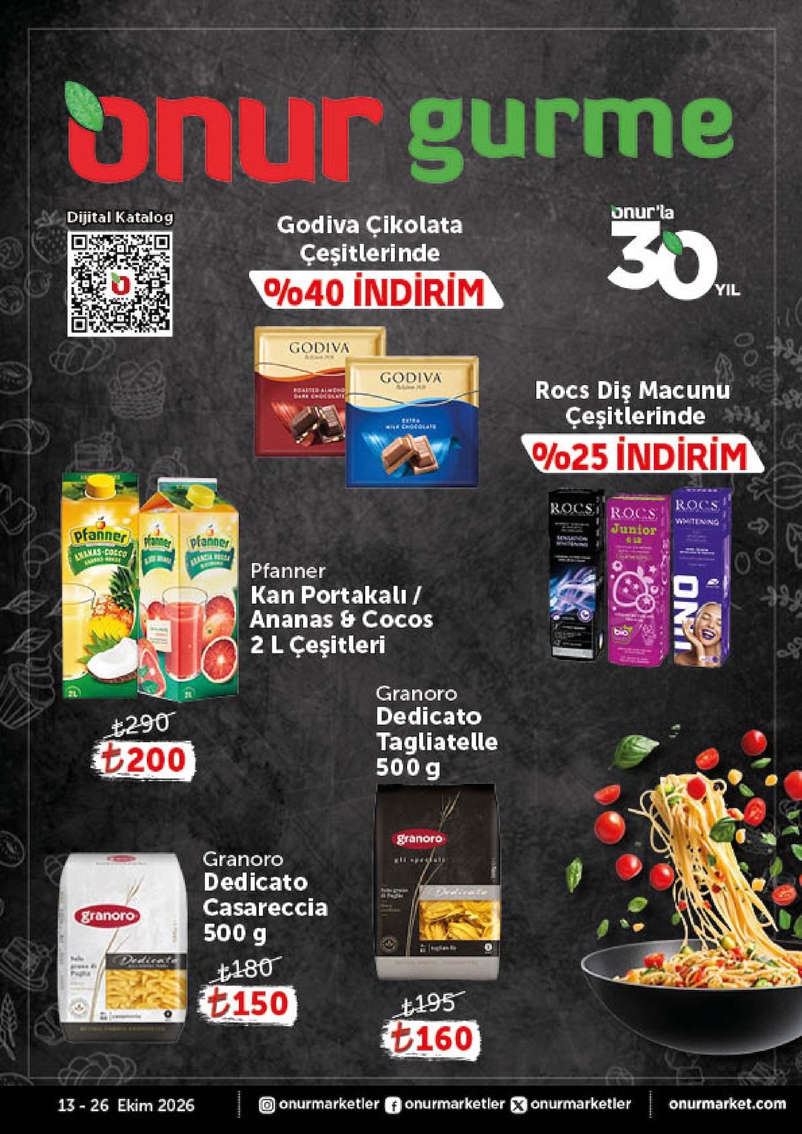 Onur Market 12 Ekim 2026 İndirim Kataloğu