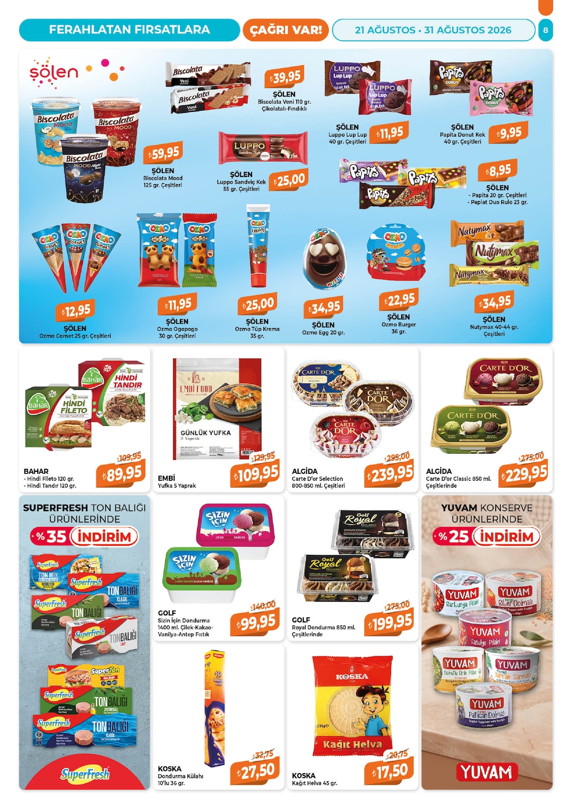 Çağrı Market katalog sayfa 8