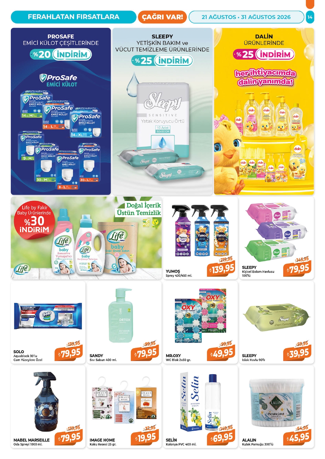 Çağrı Market katalog sayfa 14