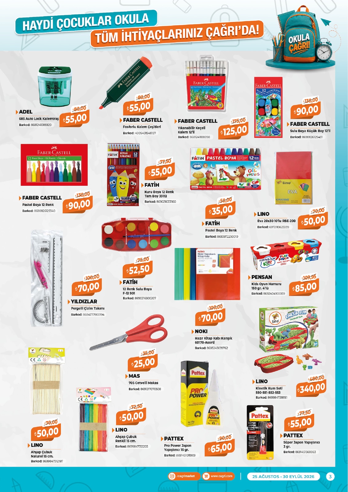 Çağrı Market katalog sayfa 3