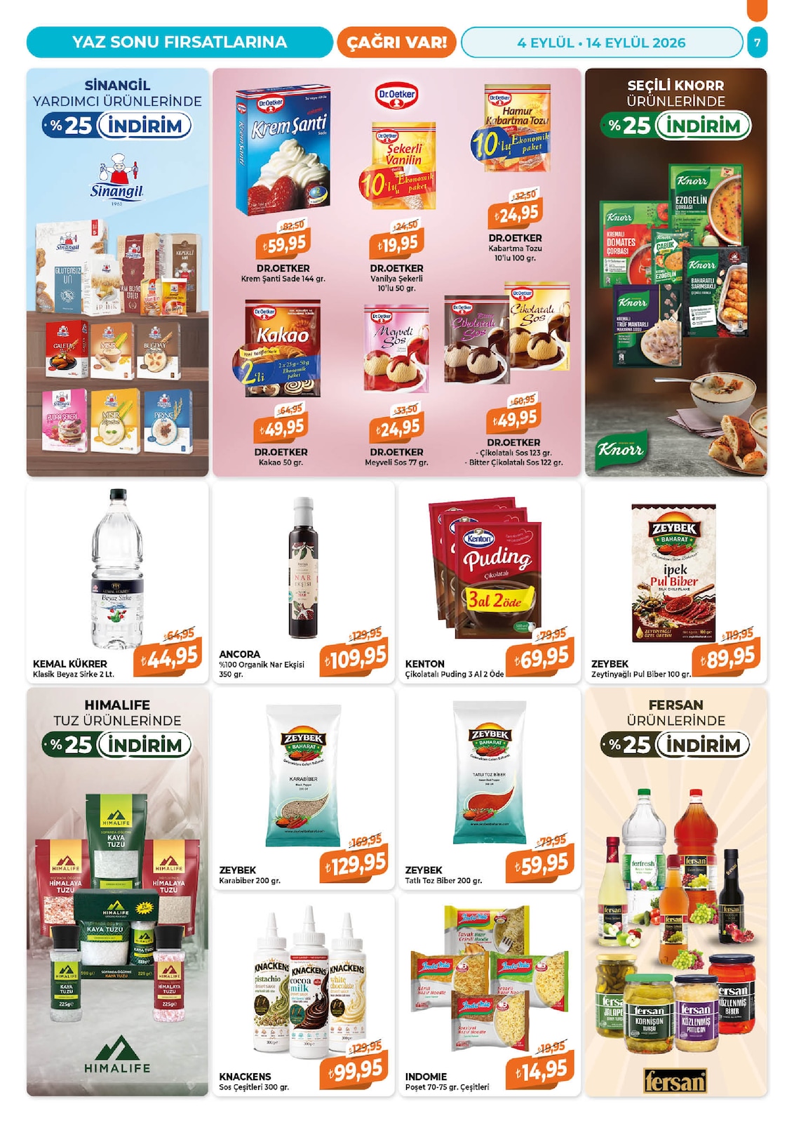 Çağrı Market katalog sayfa 7