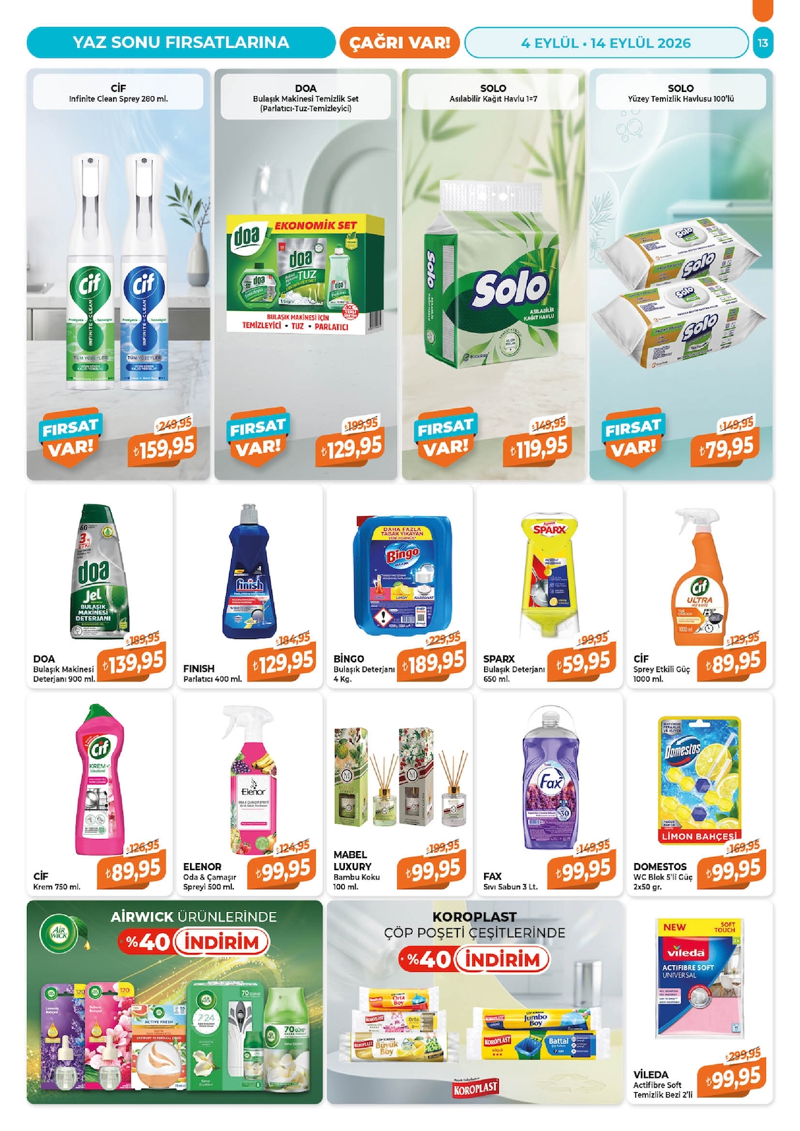 Çağrı Market katalog sayfa 13