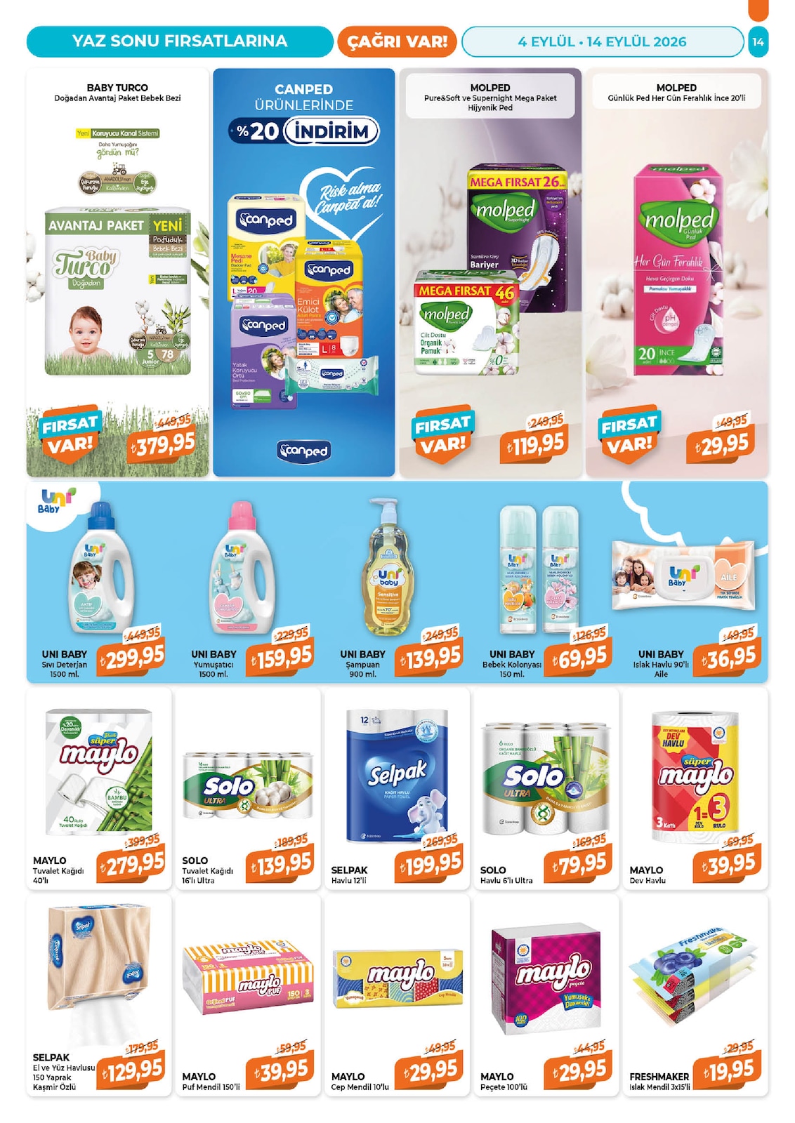 Çağrı Market katalog sayfa 14