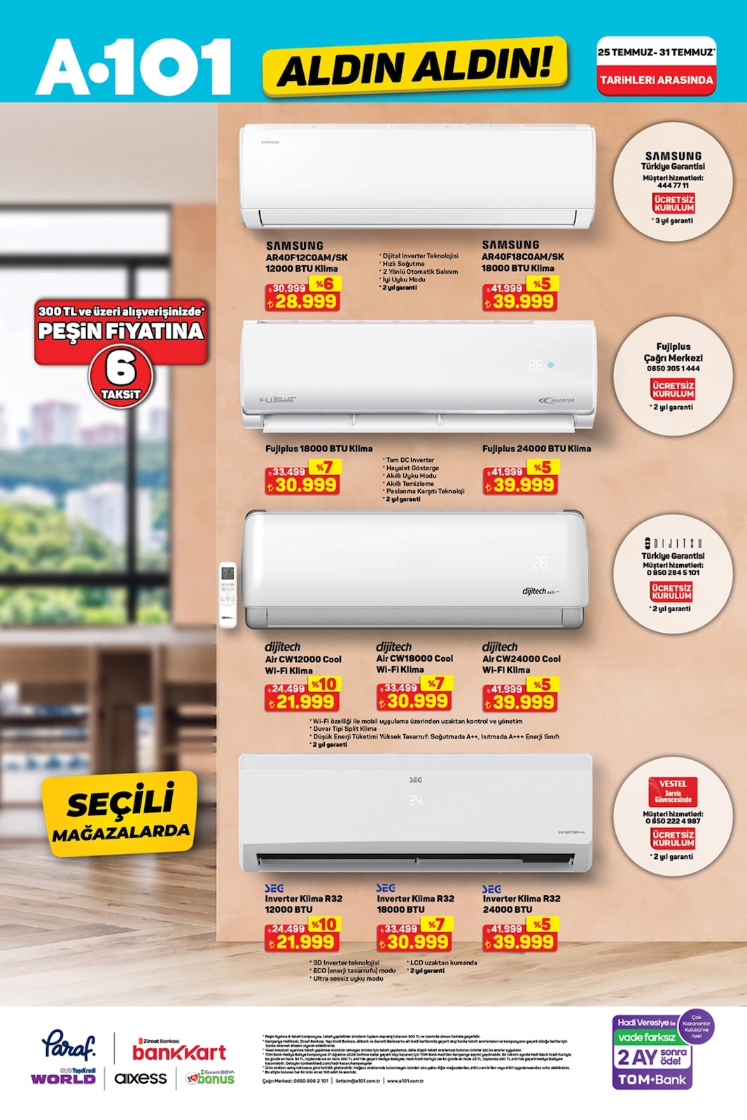 A101 25 Temmuz 2026 Aldın Aldın