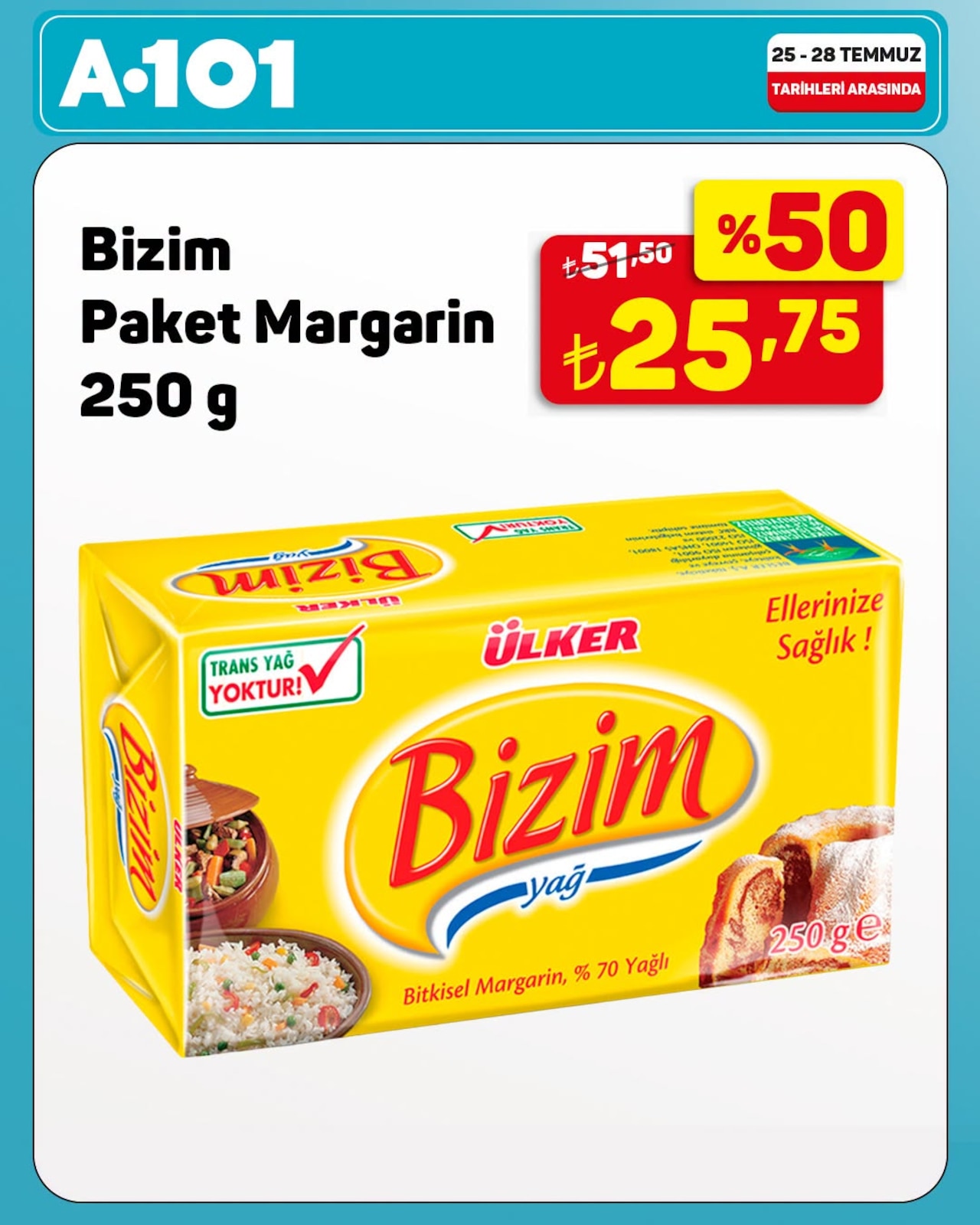 A101 25 Temmuz 2026 Facebook Fırsatları