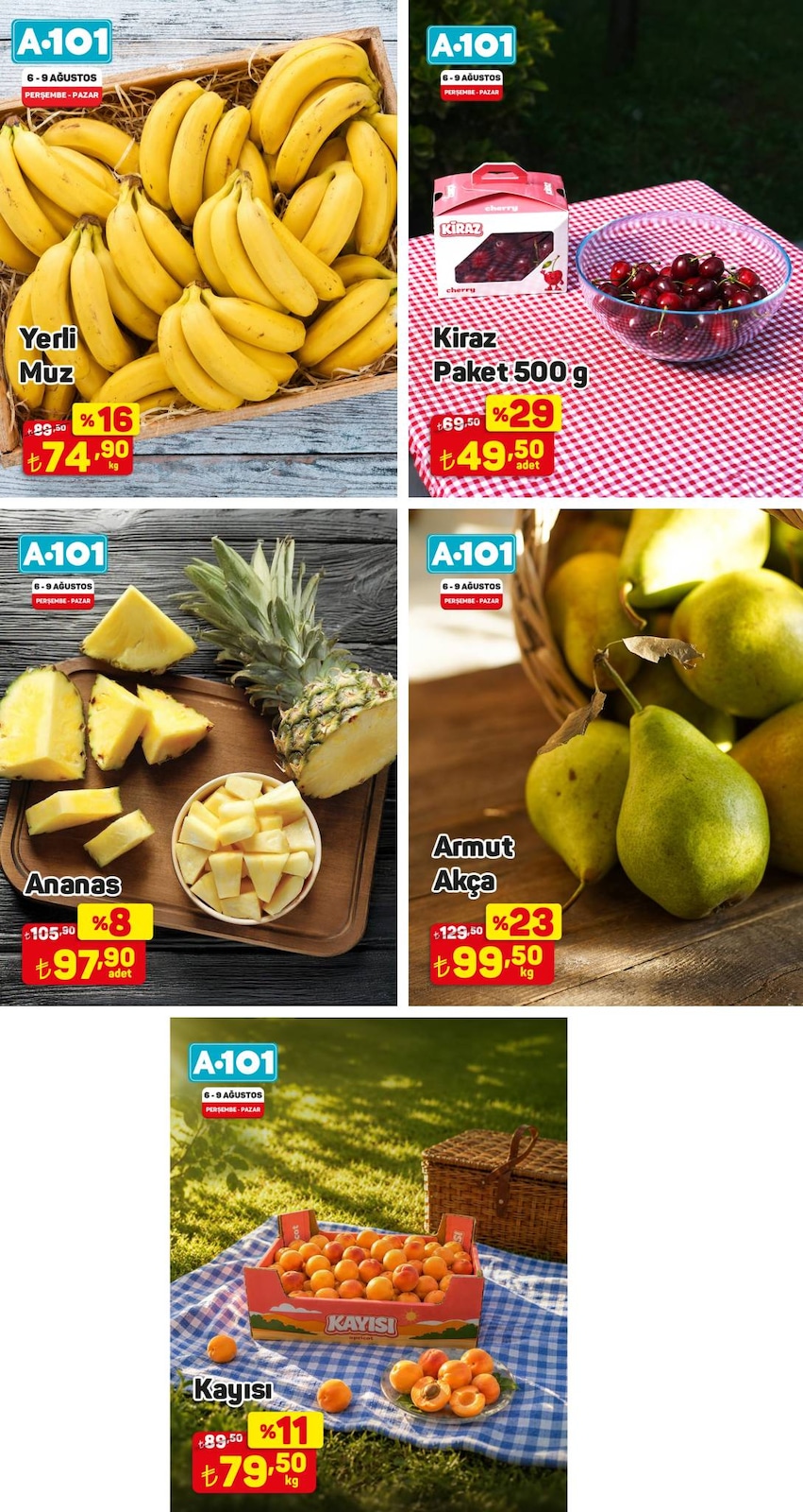 A101 6 Ağustos 2026 Instagram Fırsatları