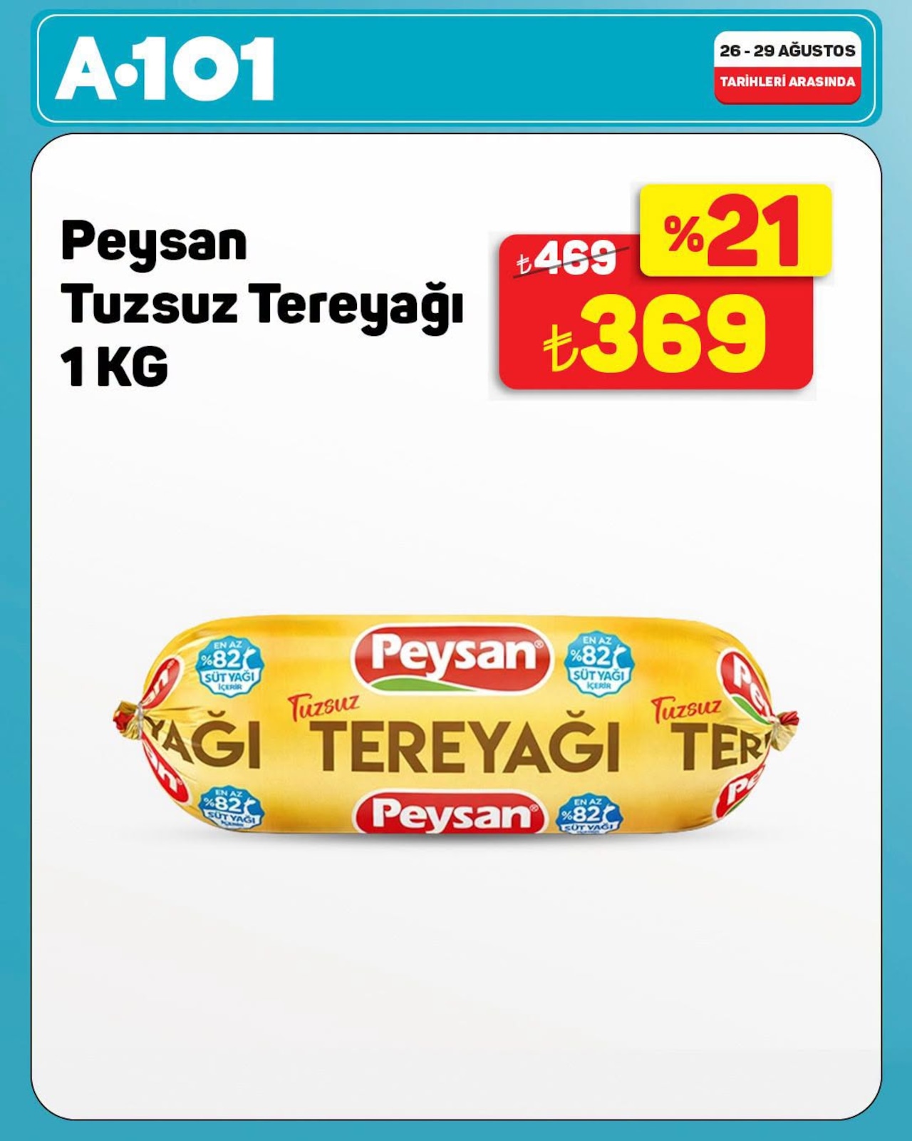 A101 26 Ağustos 2026 Instagram Fırsatları