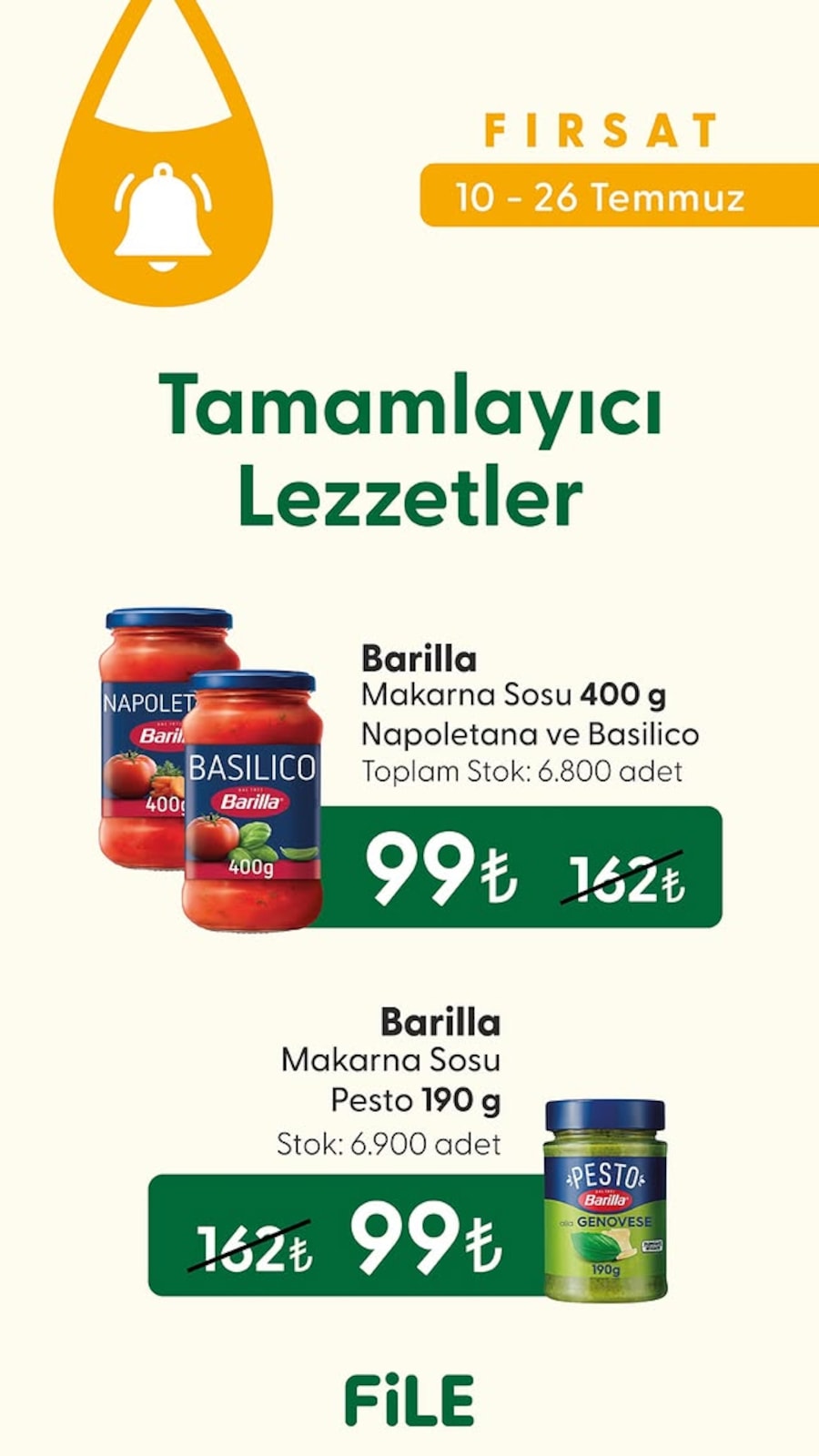 File 10 Temmuz 2026 Et ve Kasap İndirimleri