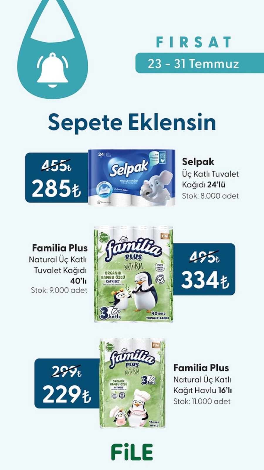 File 23 Temmuz 2026 Et ve Kasap İndirimleri